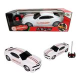 Brinquedo Infantil Carrinho Possante Controle Remoto Branco