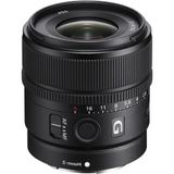 Lente Sony E 15mm F/1.4 G Sel15f14g Br