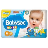 Fralda Babysec Ultrasec Galinha Pintadinha M 38un