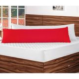 Fronha Chuchão Com Zíper 01 Peça Vermelho Bordados Ricardo