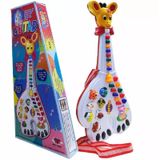 Guitarra Musical Infantil Girafa 26 Teclas Sons E 10 Músicas