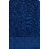 Toalha De Rosto Cavhome Medellin 100% Algodão Jacquard 50x80 Azul Marinho