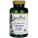 Suplemento Tribulus  Full Spectrum 500mg Swanson 90 Cap