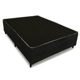 Cama Box Casal Conjugado Poliéster Espuma 5cm Xerife Móveis 50x138x188