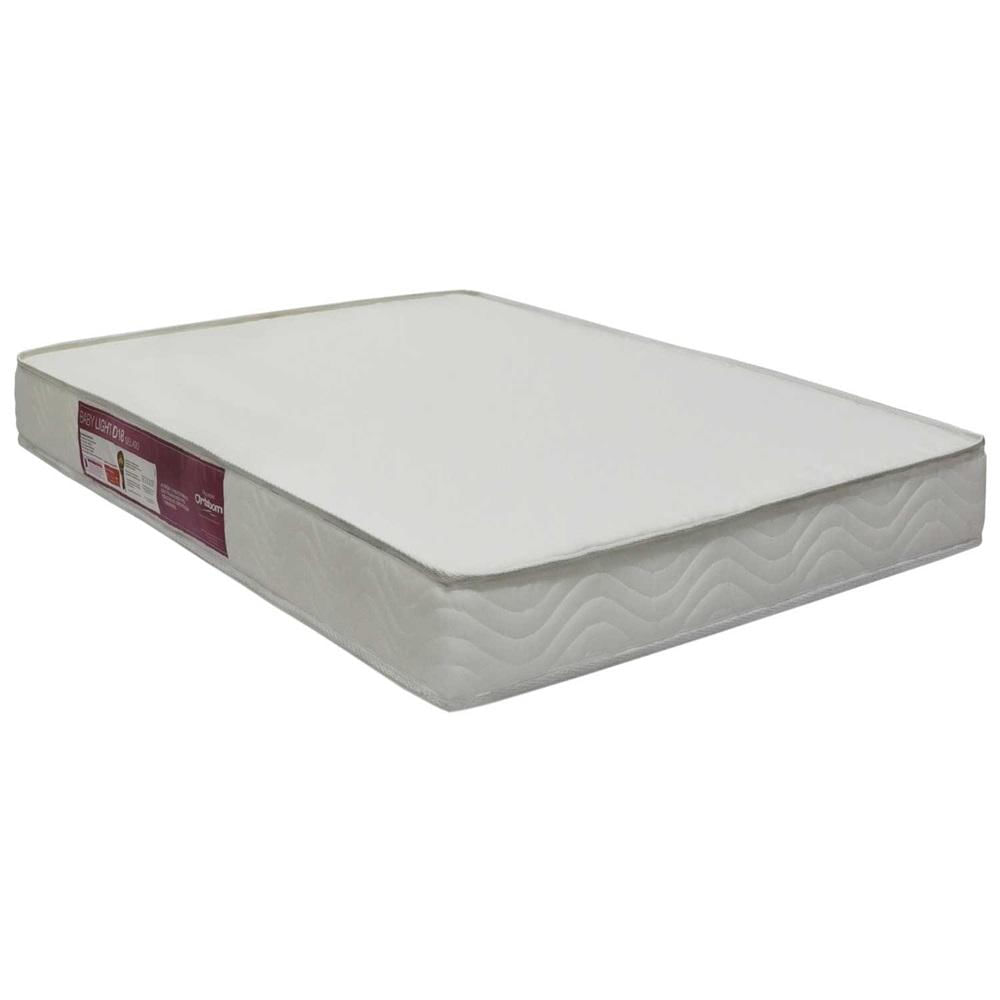 Colchão De Berço Ortobom Baby Ligth Padrão Americano 70x130x12cm