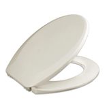 Assento Oval em Polipropileno para Louça Prime Tupan Bege