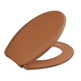 Assento Oval em Polipropileno para Louça Prime Tupan Marrom