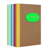 Caderno Traextra A5 Kraft, Composição, Pacote Com 16 Páginas, 60 Páginas