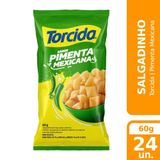 Salgadinho Torcida Pimenta Mexicana 60g - Embalagem Com 24 Unidades