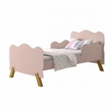 Mini Cama Infantil Angel 150x70 Rose Vj Moveis