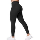 Leggings Yeoreo V Waist Workout Para Mulheres Pretas S