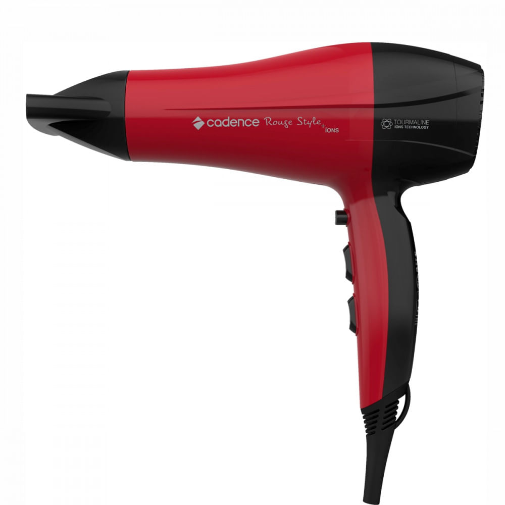 Secador De Cabelo Rouge Style Ii 127v Vermelho E Preto Cadence