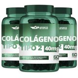 Kit 3 Colágeno Tipo 2 (ct-ii) 40mg Com 60 Cápsulas