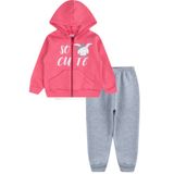 Conjunto Moletom Bebe Infantil Felpudo Jaqueta Com Capuz E Calça