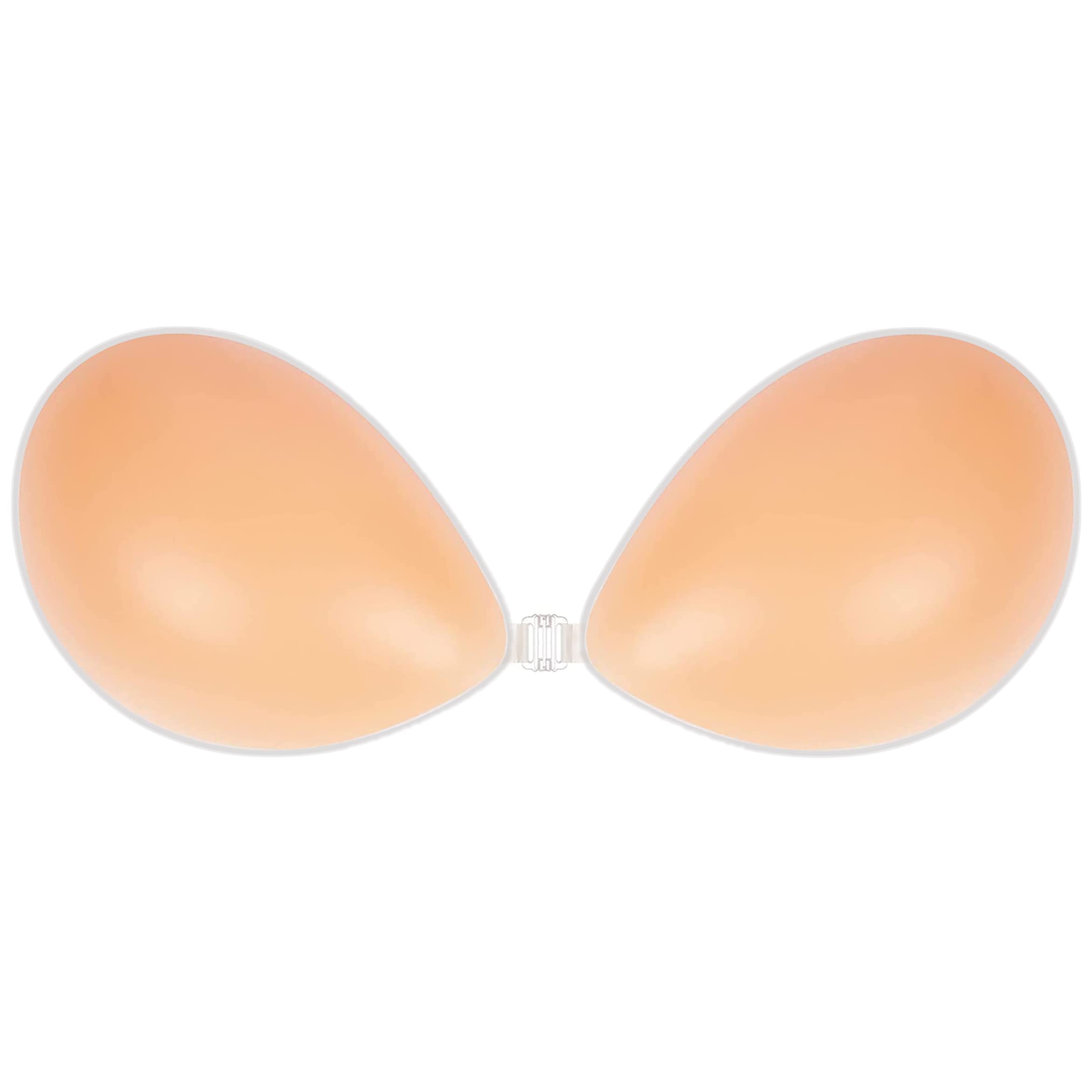 Sutiã Adesivo Adarados Push Up Strapless Invisible Cream