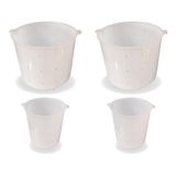 Kit 2 Formas Para Queijo Frescal 1kg + 2 De 500g Injesul