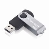 Pendrive Twist 64gb Preto Multilaser