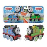 Pack Com 2 Locomotivas Metalizadas Thomas E Seus Amigos Metal Engines - Thomas E Percy - Thomas E Friends - Mattel