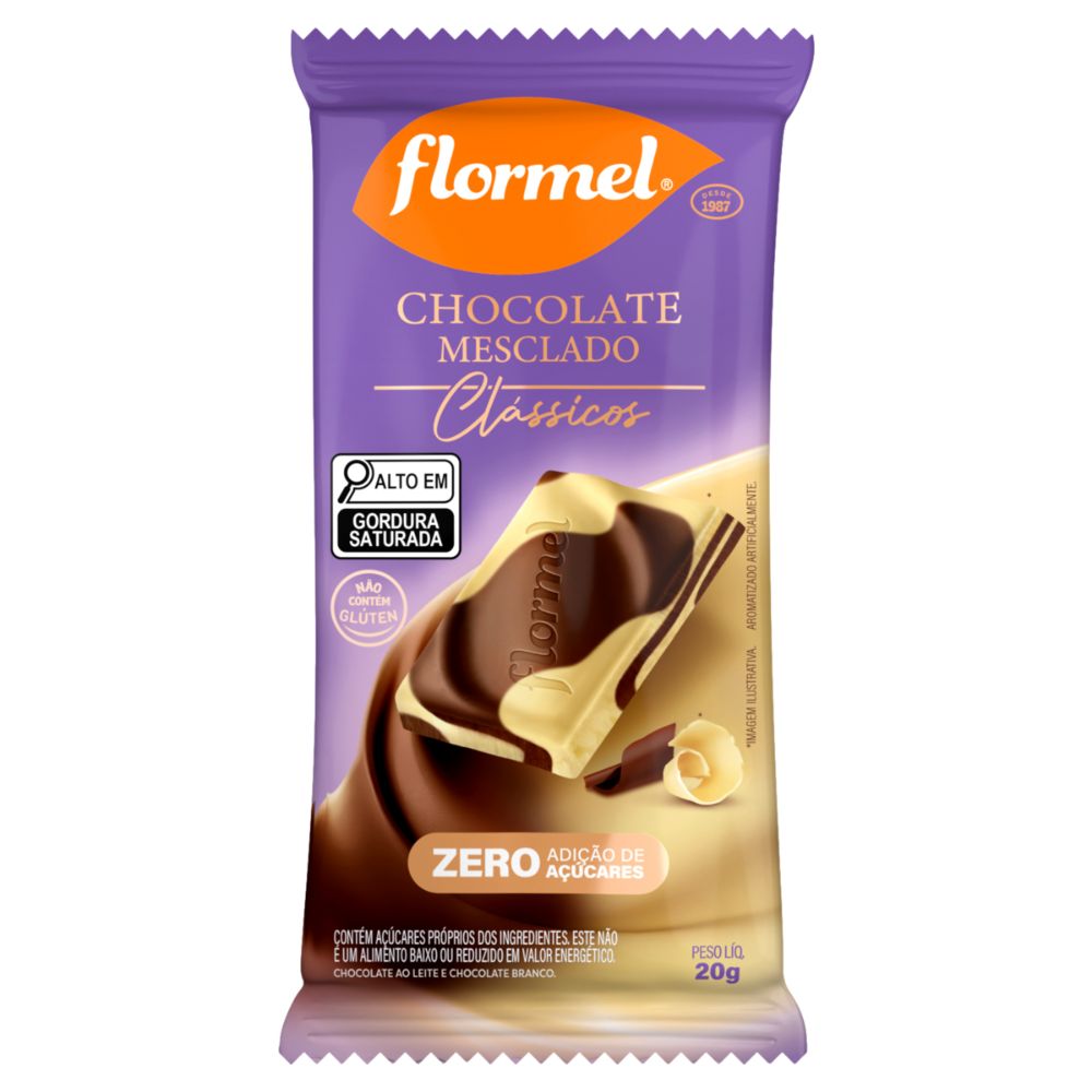 Chocolate Mesclado Flormel Clássicos 20g