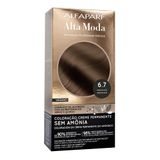 Coloração Creme Permanente Alfaparf Alta Moda Vegano Sem Amônia 6.7 Chocolate