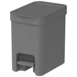 Lixeira De Cozinha 17cm X 26,5cm X 25,8cm Ou 6l Com Pedal