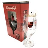 Taça Windsor 330 Cerveja Vinho Time Flamengo Títulos Oficial