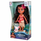 Boneca De Vinil 36 Cm Princesas Disney Moana E Pua Cotiplas