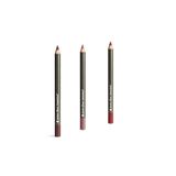 Combo Lápis Contorno Labial: Marronis 1,1g + Nudetis 1,1g + Vermetis 1,1g