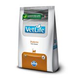 Ração Farmina Vet Life Natural Diabetic Para Gatos Adultos 400g