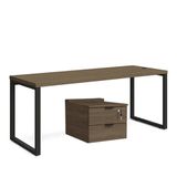 Mesa Com Gaveteiro Escritório Home Office 1,5m 2 Gavetas Kappesberg