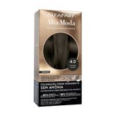 Coloração Creme Permanente Alfaparf Alta Moda Vegano Sem Amônia 4.0 Castanho