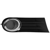 Grade Farol De Milha Ld Cromado Gol G5 2008 A 2012 Sem Furo