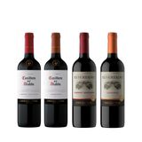 Kit Mais Vendidos Concha Y Toro Reservado E Casillero 750ml - 4 Garrafas