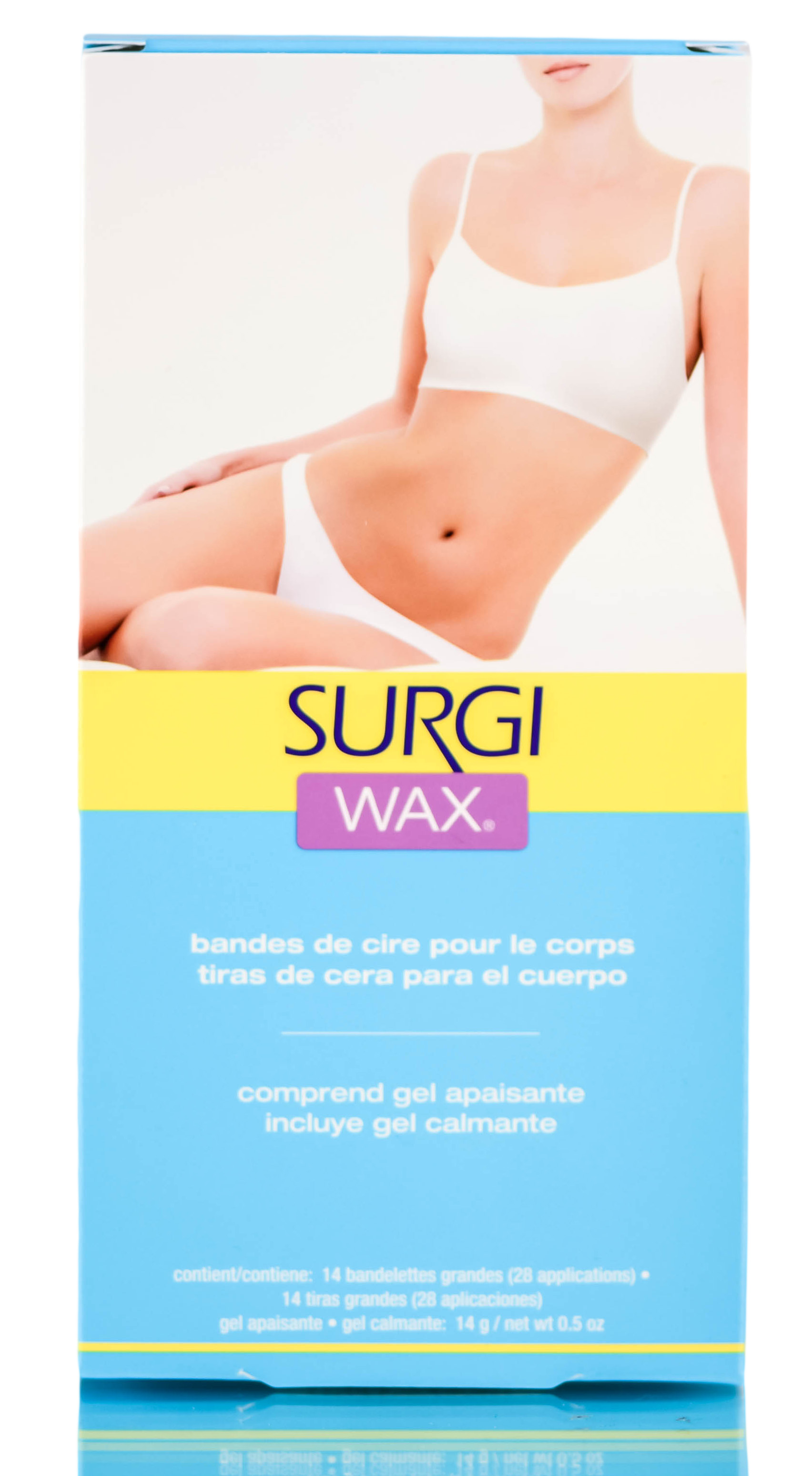 Tiras De Cera Ardell Surgi Wax Honey Body 14 Tiras Grandes