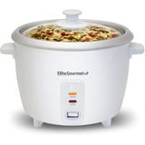 Elite Gourmet Panela Elétrica de Arroz, 1,4 mL, 300W, 110V, branca.