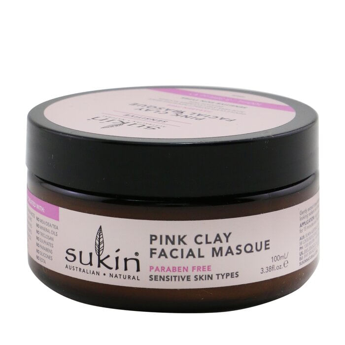 Máscara Facial Sukin Sensitive Pink Clay Para Pele Sensível