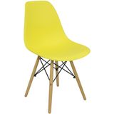 Cadeira Charles Eames Eiffel Wood Design Varias Cores