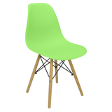 Cadeira Charles Eames Eiffel Wood Design Varias Cores