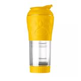 Cafeteira Portátil Pressca 350ml Amarela