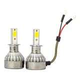 Kit Lâmpada De Led H3 Automotivo 30w V10 Luxled