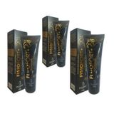 Kit 3 Pomadas Massageadora Fisiofort Premium 150g