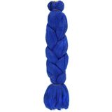 Cabelo Sintético Jumbão 399gr Para Tranças Box Cor Azul