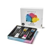 Tinta Guache Palette 5 Cores 22ml | Vivas E Pigmentadas