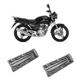 Par Borracha Estribo Dianteiro Yamaha Ybr 125 2002 Em Diante