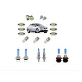 Led Kit Polo Super Branca + Farol E Milha 2007/2014