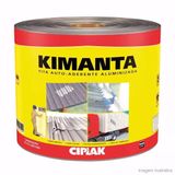 Manta Kimanta Asfáltica Alumínio 10cm X 10 Metros