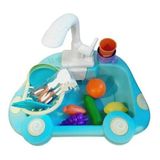 Pia Aqua Magic Torneirinha Sai Água Cozinha Infantil Brincar