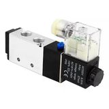Válvula Pneumática 4v210-08 5/2 220v 1/4 Solenoide