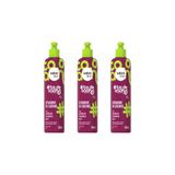 Ativador De Cachos Salon Line 300ml Todecacho Def Volum- 3un