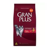 Ração Gran Plus Gatos Castrados Carne/arroz 3kg